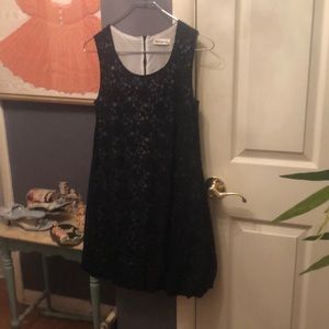 4everyoung black lace dress